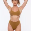 Nona Perkasa Night Lily Bottoms - Brass