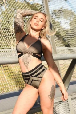 Tatiana Activewear Yuki Top - Black Mesh -Radi Style Shop Nude Black Pole Clothes by Tatiana Active bea2539a 0788 4184 a35b 182b71359923