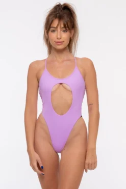 Nona Perkasa Queen Of The Night Bodysuit - Mauve