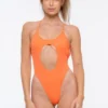 Nona Perkasa Queen Of The Night Bodysuit - Salmon