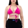 MÆD Bikini Top - Matte Pink