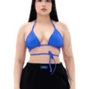 MÆD Bikini Top - Matte Electric Blue