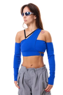 MÆD Kitana Top - Matte Electric Blue