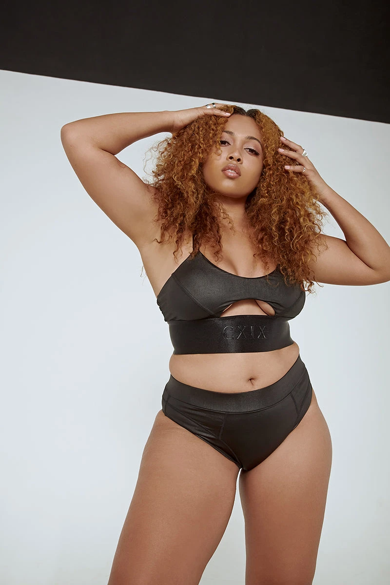 CXIX Riding Solo High Waist Bottoms - Black 4 CXIX Riding Solo High Waist Bottoms - Black - Image 4