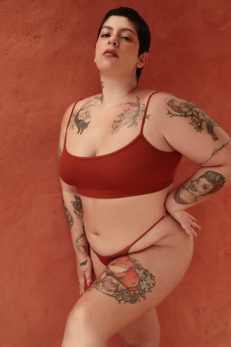 Rolling KI Top - Ribbed Clay 4 Rolling KI Top - Ribbed Clay - Image 4