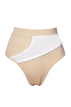 Hamade Activewear High Cut Bottoms - Beige -Radi Style Shop SS23 13
