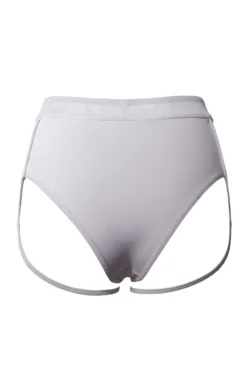 Hamade Activewear Mesh-side Garter Bottoms - Light Grey 11 Hamade Activewear Mesh-side Garter Bottoms - Light Grey -Radi Style Shop SS23 28