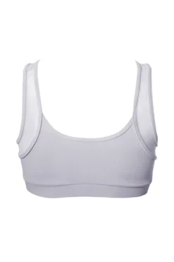 Hamade Activewear Asymmetric Top - Light Grey -Radi Style Shop SS23 30