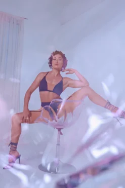 CXIX Silhouette Biker Shorts - Black With Cream Mesh 13 CXIX Silhouette Biker Shorts - Black With Cream Mesh -Radi Style Shop Sand CXIX Silhouette Mesh bralette biker shorts dance polewear