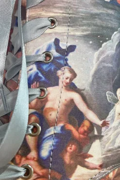 Hella Heels Renaissance Open Toe 8inch Boots - Stairway To Heaven -Radi Style Shop Stairway to heaven open toe 8 inch boot stripper shoes