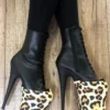 Pole Addict Shoe Protectors - Sunrise Leopard