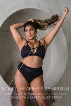 Tatiana Activewear Sofia Shorts - Matte Black -Radi Style Shop TatianaActive BlackHighWaistedTriangleBraSofiaPoleWearDancingSet 3657 930bede3 1804 4971 be8d 51279a8587d9