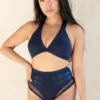 Tatiana Activewear Isla Top - Navy