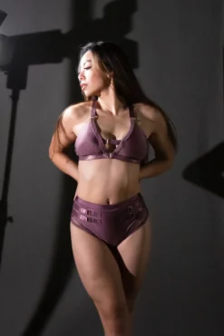 Tatiana Activewear Isla Shorts - Mauve -Radi Style Shop TatianaActive KaizenMauvePoleWearSet 2 432fadb2 26e5 44b8 a694 93ef7a609f17