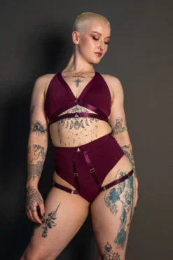 Tatiana Activewear Tokio Shorts - Wine -Radi Style Shop TatianaActive TokioWineRedBurgundyHighWaistedPoleWearDancingSet 5134 17ab7fb1 5b84 4934 8a64 29b630b6dfa8