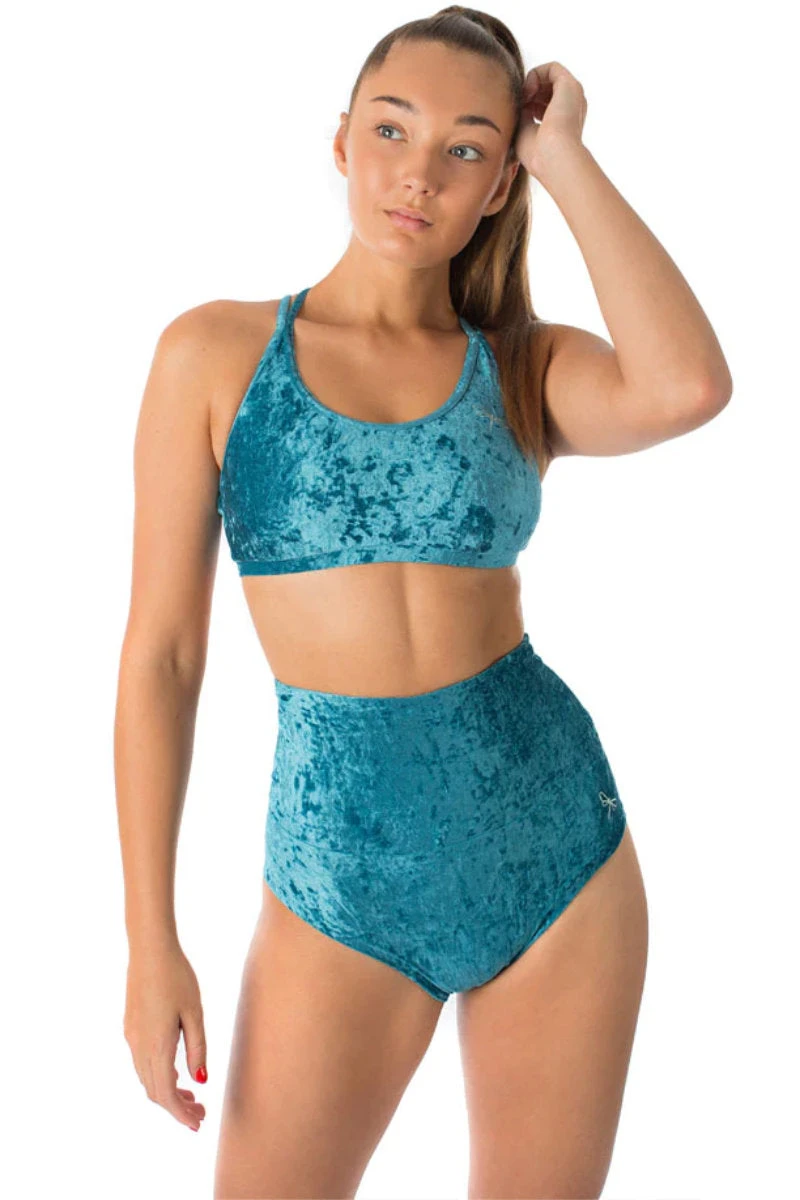 Dragonfly Nicole Top - Velvet Turquoise 1 Dragonfly Nicole Top - Velvet Turquoise
