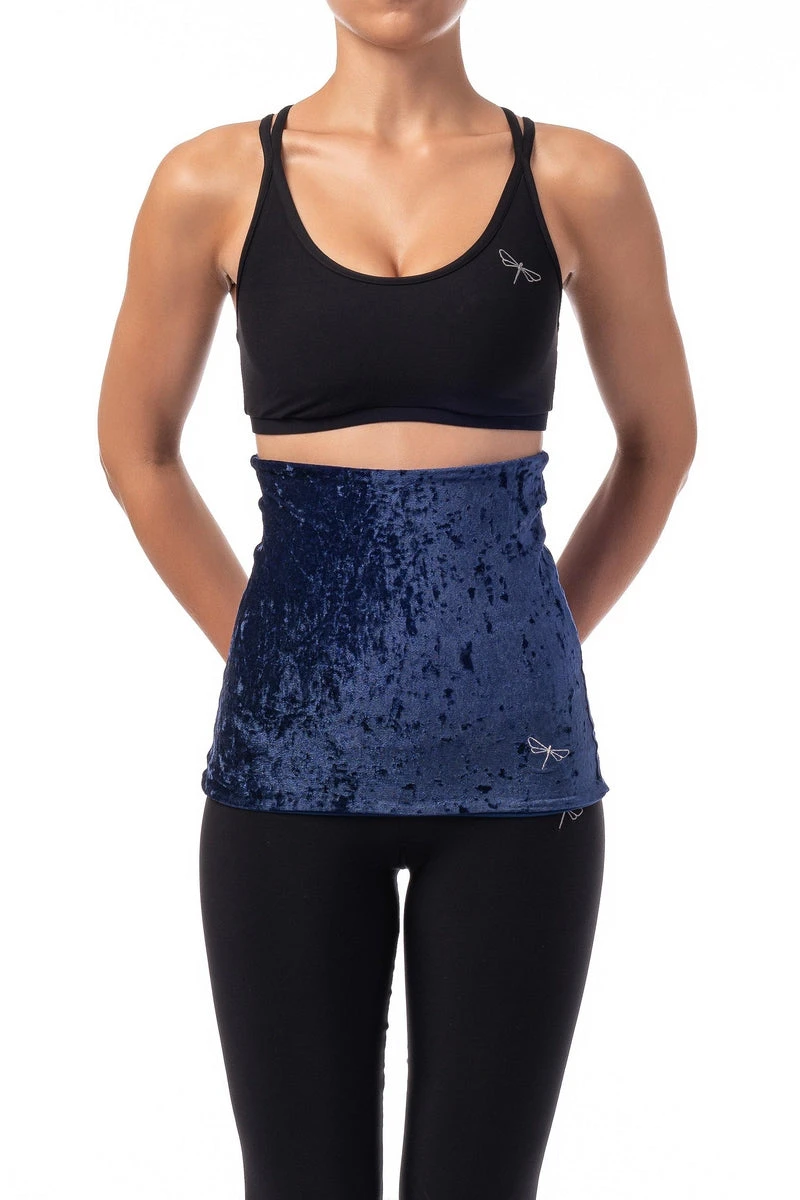 Dragonfly Back Warmer - Velvet Blue 1 Dragonfly Back Warmer - Velvet Blue