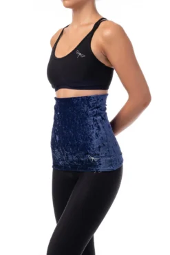 Dragonfly Back Warmer - Velvet Blue 8 Dragonfly Back Warmer - Velvet Blue -Radi Style Shop VelvetBackWarmerBlue2