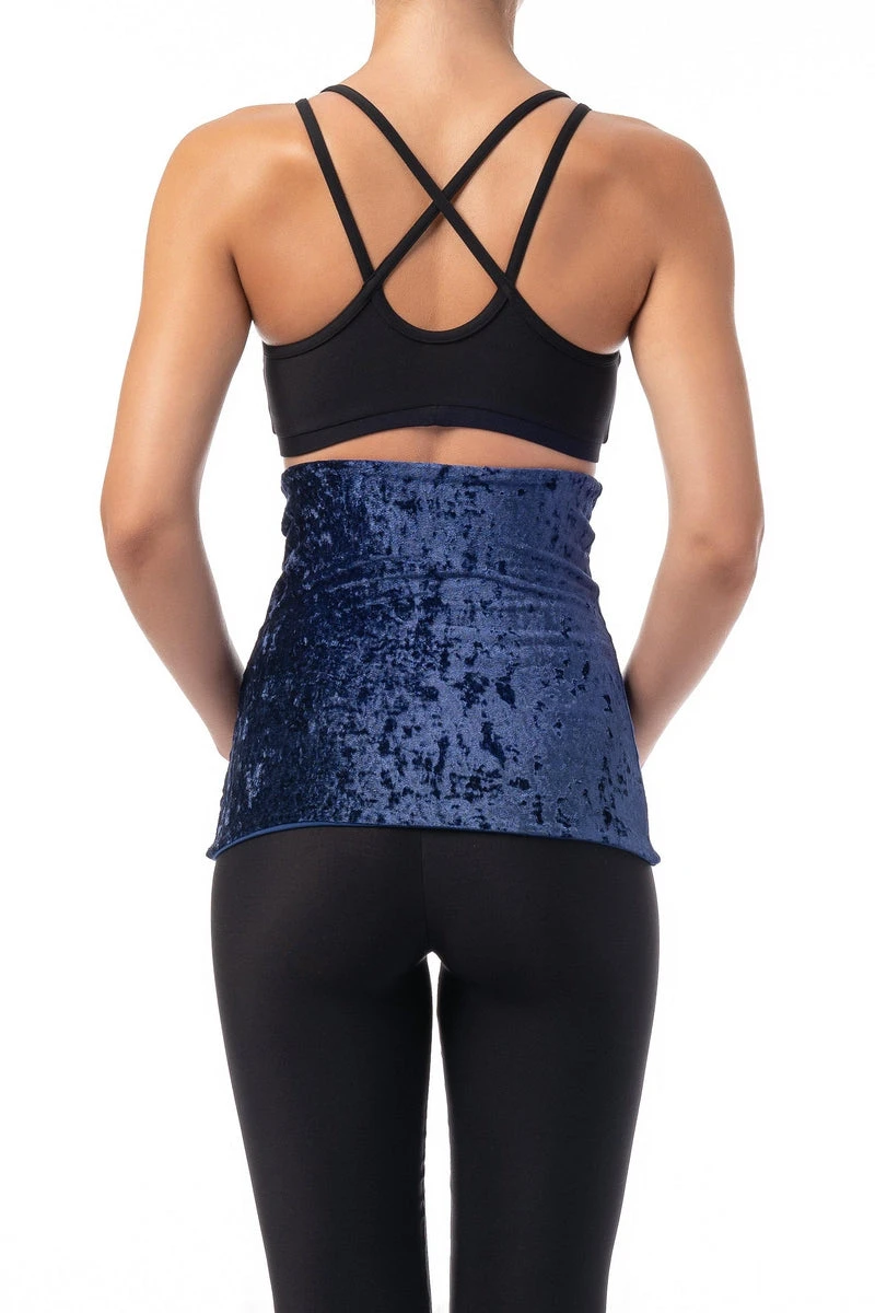 Dragonfly Back Warmer - Velvet Blue 2 Dragonfly Back Warmer - Velvet Blue - Image 2