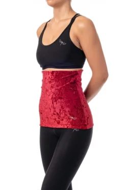 Dragonfly Back Warmer - Velvet Red -Radi Style Shop VelvetBackwarmerRed2