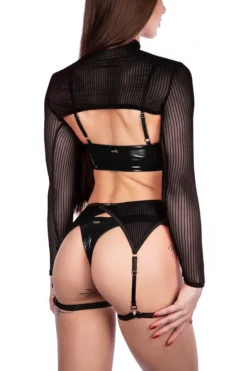 Naughty Thoughts XXX Rated See Through Garter Belt - Black -Radi Style Shop XXXSinnerBlackGarterback2 5b6e55f8 c3b3 4415 8e39 c61433872a95