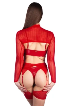 Naughty Thoughts XXX Rated See Through Garter Belt - Red -Radi Style Shop XXXSinnerRedGarterback 324e8ef4 2516 4b66 bc10 a221a52ccf5b 1