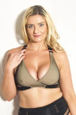 Tatiana Activewear Yuki Top - Black Mesh -Radi Style Shop Yuki Black Mesh Bra by Tatiana Active