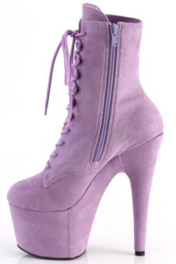 Pleaser USA Adore-1020FS Faux Suede 7inch Pleaser Boots - Lavender -Radi Style Shop adore 1020fs lvfs m13
