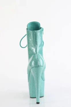 Pleaser USA Adore-1020GP 7inch Pleaser Boots - Aqua Glitter -Radi Style Shop adore 1020gp aqg m09 f74ddec2 fa32 4ce9 b252 f3ce082483e0 1