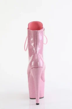 Pleaser USA Adore-1020GP 7inch Pleaser Boots - Baby Pink Glitter -Radi Style Shop adore 1020gp bpg m09 1