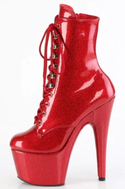 Pleaser USA Adore-1020GP 7inch Pleaser Boots - Ruby Glitter -Radi Style Shop adore 1020gp ryrg m05 3ebe64da a002 4d05 a62f 50e6f1008f35