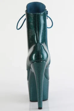 Pleaser USA Adore-1020GP 7inch Pleaser Boots - Teal Glitter -Radi Style Shop adore 1020gp tlg m09 1