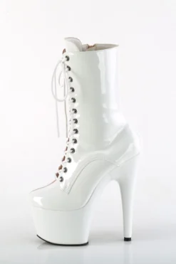 Pleaser USA Adore-1040TT 7inch Pleaser Boots - Patent Blush/White -Radi Style Shop adore 1040tt bh w m05