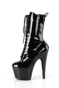 Pleaser USA Adore-1040WR 7inch Pleaser Boots - Holographic Black -Radi Style Shop adore 1040wr hg bhg m05