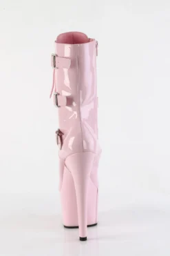 Pleaser USA Adore-1043 7inch Pleaser Boots - Patent Baby Pink -Radi Style Shop adore 1043 bp m09