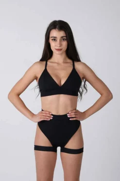 REV ACTIV Bomb Garter Shorts - Black