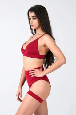 REV ACTIV Bomb Garter Shorts - Cherry -Radi Style Shop cherry triangle top cherry bomb shorts 2