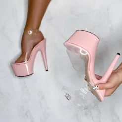 Hella Heels Classic Gloss 7inch Stilettos - Lyla -Radi Style Shop chilli lyla sienna 6 7 11 1