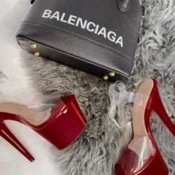 Hella Heels Classic Gloss 7inch Stilettos - Chilli -Radi Style Shop chilli lyla sienna 6 7 14