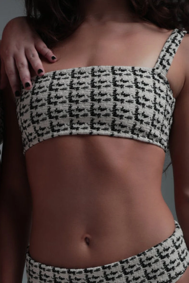 Rolling Cinque Tweed Top - Tweed 1 Rolling Cinque Tweed Top - Tweed