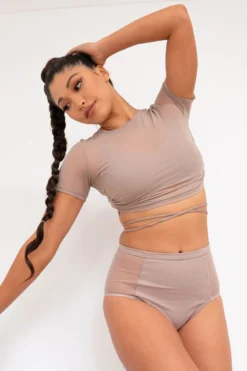 Lunalae Ember Top - Recycled Mocha