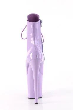 Pleaser USA Flamingo-1020 8inch Pleaser Boots - Patent Lavender -Radi Style Shop flamingo 1020 lv m09 1