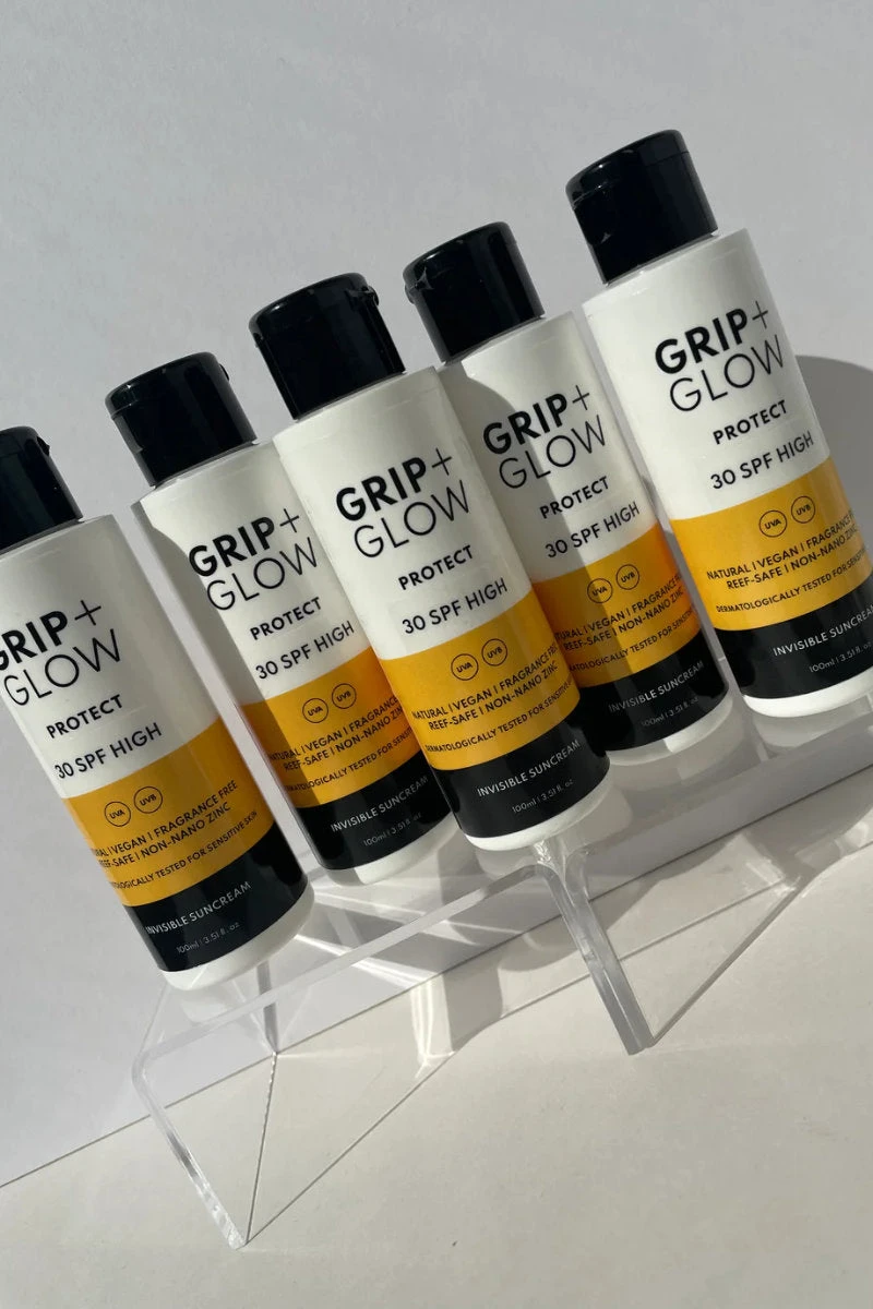 Grip + Glow 30SPF Invisible Suncream (100ml/Travel Size) 4 Grip + Glow 30SPF Invisible Suncream (100ml/Travel Size) - Image 4