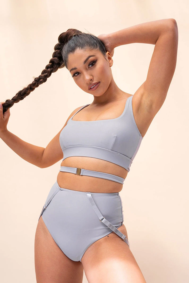 Lunalae Kehlani Top - Recycled Grey 1 Lunalae Kehlani Top - Recycled Grey
