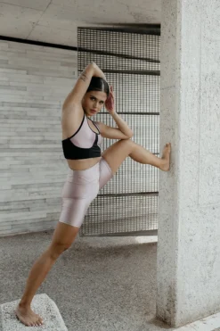 Paradise Chick Biker Shorts - Lilac -Radi Style Shop lilacbiker1 1