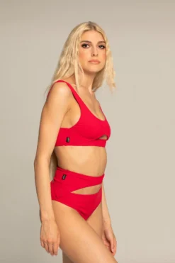 Paradise Chick Miami Opencut Top - Ribbed Strawberry -Radi Style Shop miamiribopencutcoral2 0dca34bb d962 43f0 87e6 a0f94adbdf50