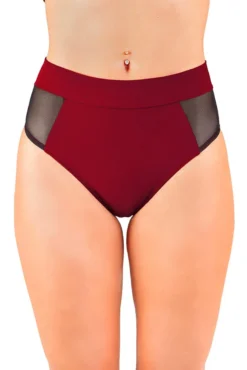 Dragonfly Molly Shorts - Burgundy Mesh 7 Dragonfly Molly Shorts - Burgundy Mesh -Radi Style Shop msr1