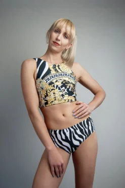 Pole Addict Cross Back Top - Olympia 7 Pole Addict Cross Back Top - Olympia -Radi Style Shop mysticalCrossbacktop zebrahotpants 1