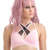 Poledancerka X-Front Top - Baby Pink