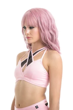 Poledancerka X-Front Top - Baby Pink -Radi Style Shop o2